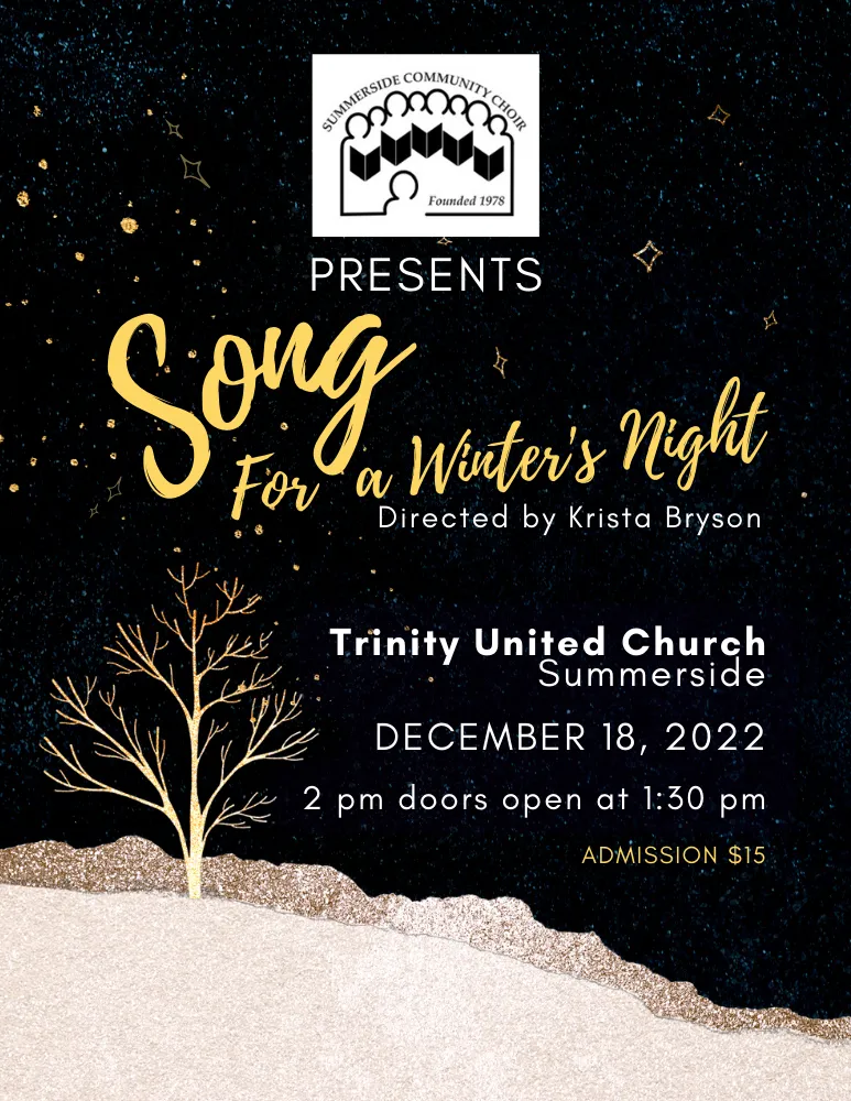 Christmas 2022 concert poster