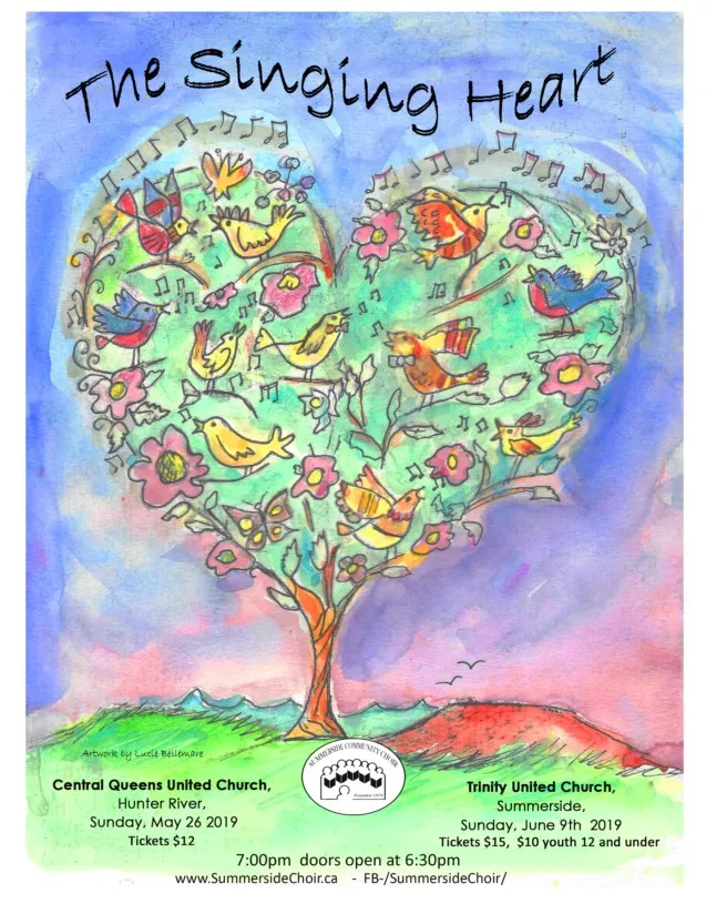 Spring 2019 concert poster