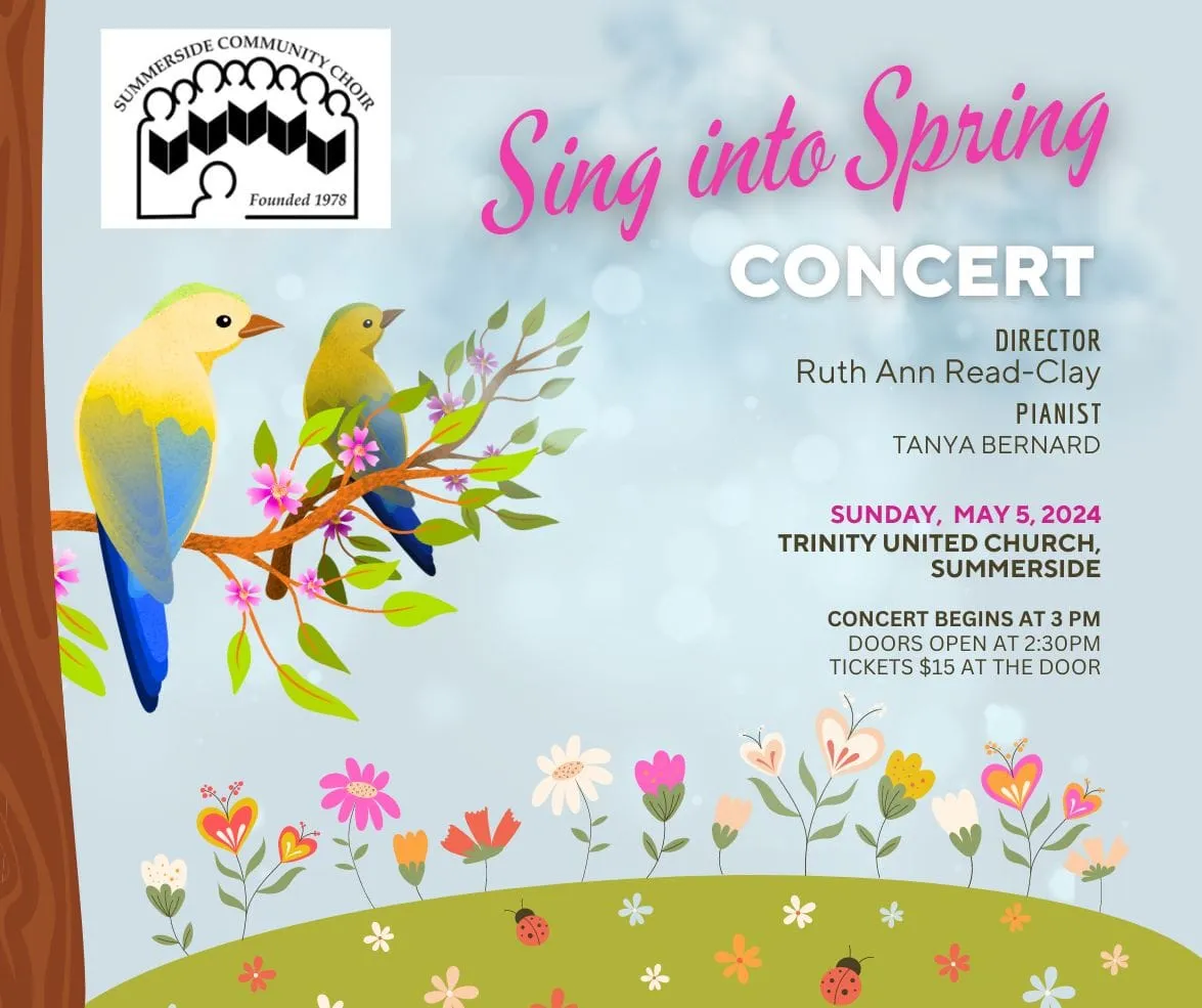 Spring 2024 concert poster