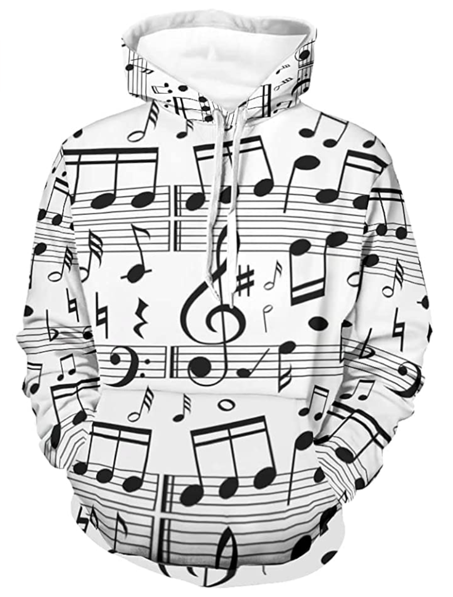 music hoodie