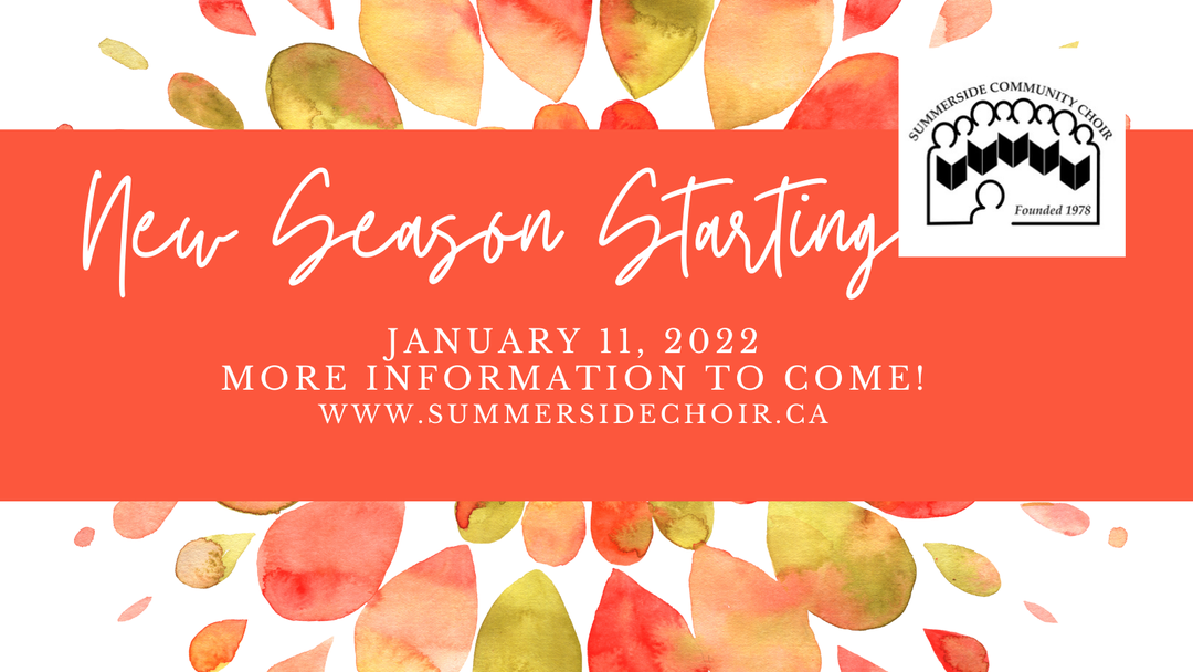 New Season Starting banner - January 11, 2022